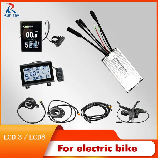 KT Controller BLDC Motor Brushless Controller LCD3 Display E-bike Hub Motor Controller E-bike Brushless Electric Scooter Display