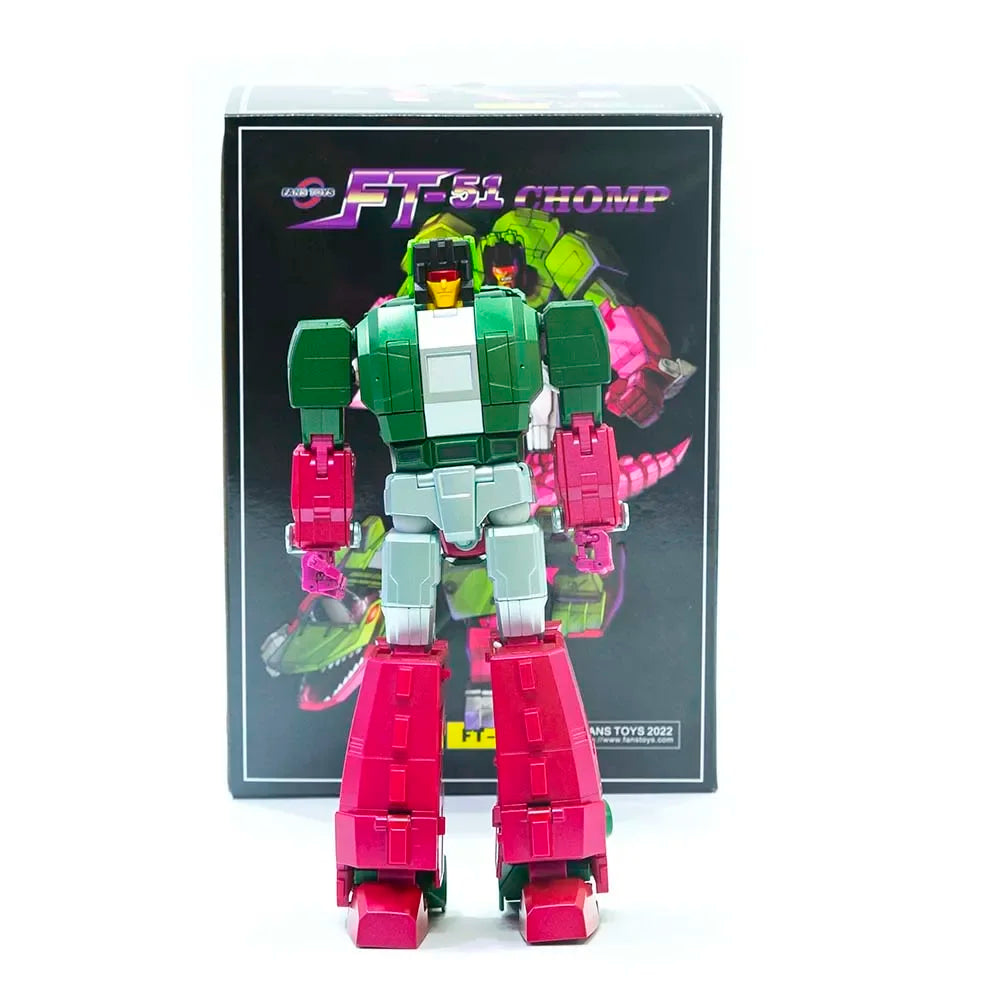 New Transformation Toys Robot FansToys FT-51 FT51 Chomp G1 MP Skullcruncher Crocodile Dragon Action Figure toy in stock