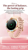 Gaines H20 Women Fashion Smart Watch Bluetooth Calling Wristwatch Health Monitoring AI Voice Sports Fitness Lady Luxury Smartwat