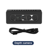 AI VIEW Depth Camera With Binocular Structured Light 3D Camera Measuring Range 2.5M For ROS Robot Visual Recognition Small Size