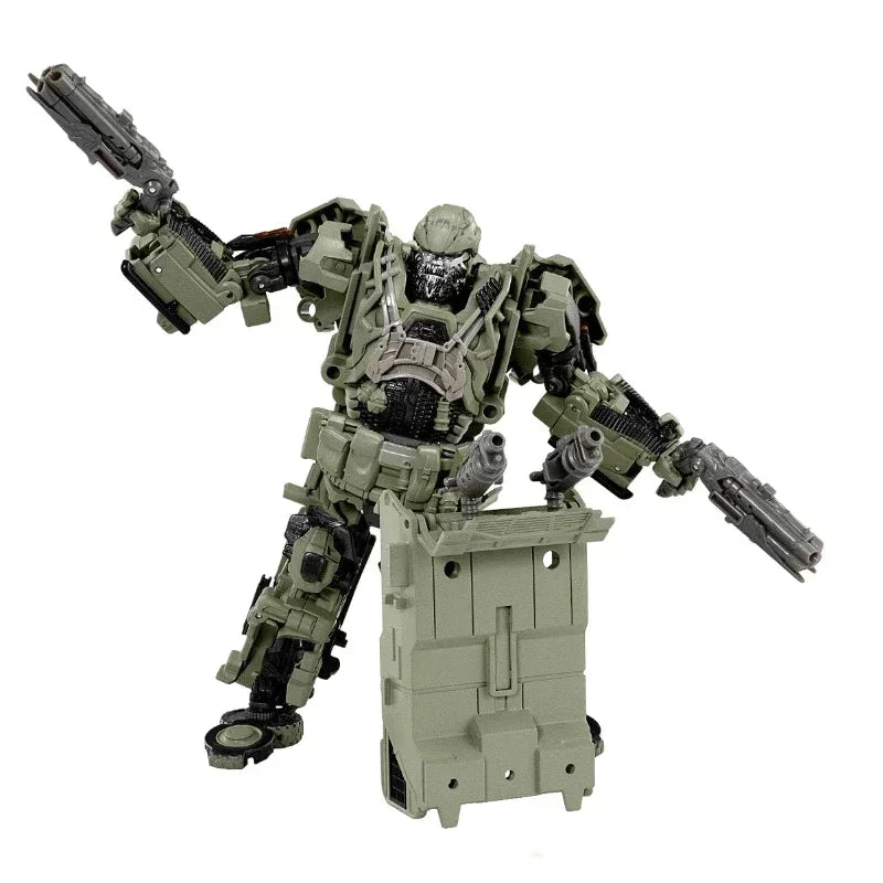 Original Transformers MB Movie Regular Edition MB-19 Hound Figure Model Alloy Anime Action Deformation Robot Car Kid Gift