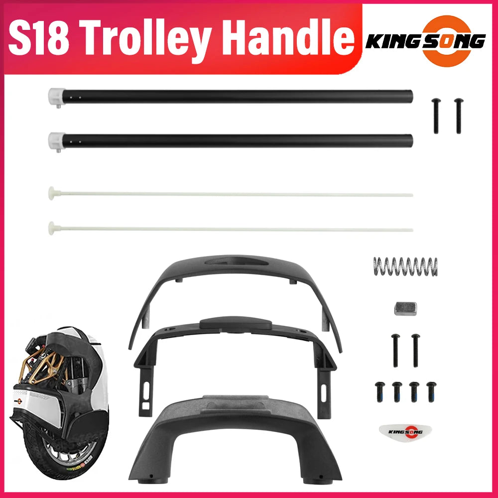 King Song S18 Trolley Handle KingSong Handle Cover Spare Parts Accessories Unicycle Wheel Self-balance