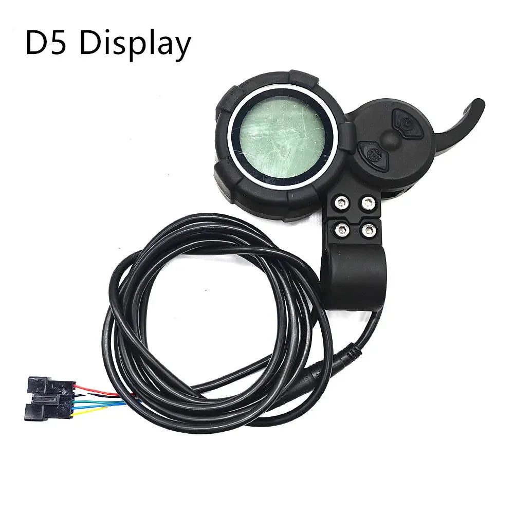Obarter D5 Electric Scooter 48V FOC Sine Wave Dual Controllers (A & B) & LCD Display Throttle Kit