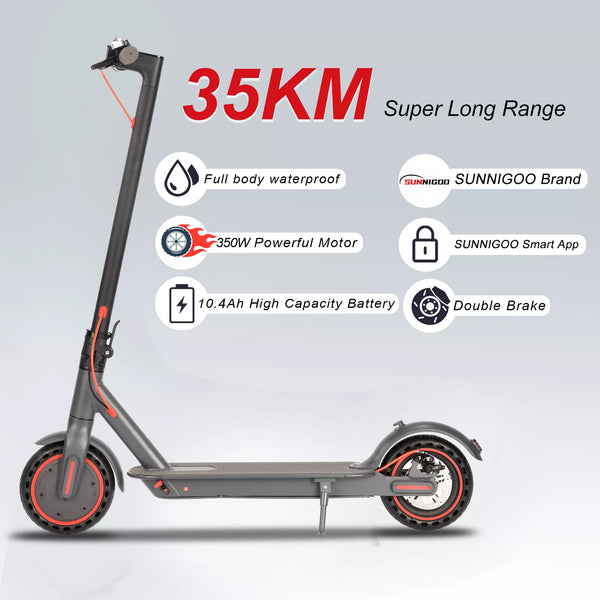 EU US Stock 8.5 inch Electric Scooter 10.4Ah Foldable Skateboard Hoverboard 350W Kick Scooter 36v With APP For Adult Kids M365