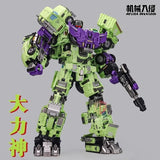 Transformation Mecha Invasion Excavator Bulldozershovel Truck Mixer Truck Devastat Robot Toy