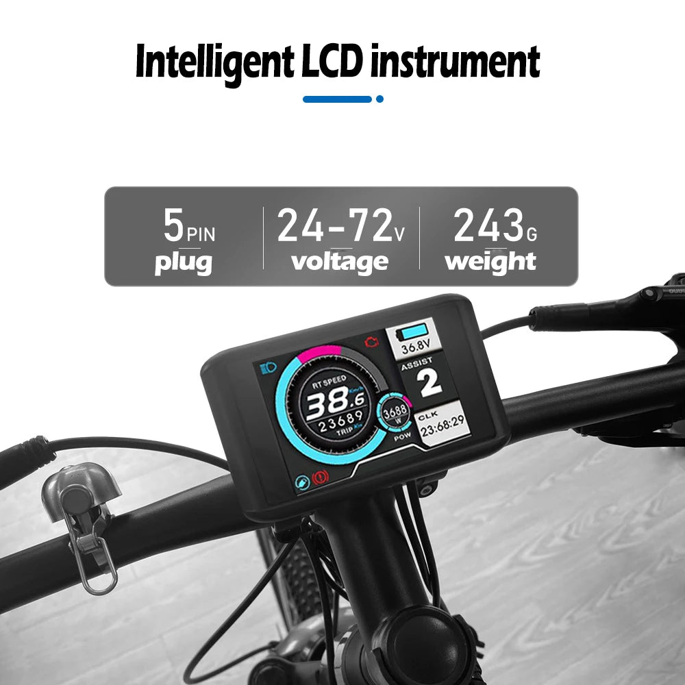 48V/52V 2000W Electric Bike Conversion Kit - Brushless Gearless Hub Motor (Front / Rear) with MTX39 Rim & 40A Controller