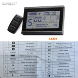 KT Display for Controller Electric Bike Drive Speed Controller E-bike Motor LCD3 Display Scooter Accessories