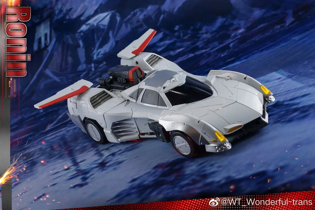 IN STOCK Transformation Wonderful Trans WT01 WT-01 RONIN White Drift Robot Masterpiece Action Figure Toy Collection Gift