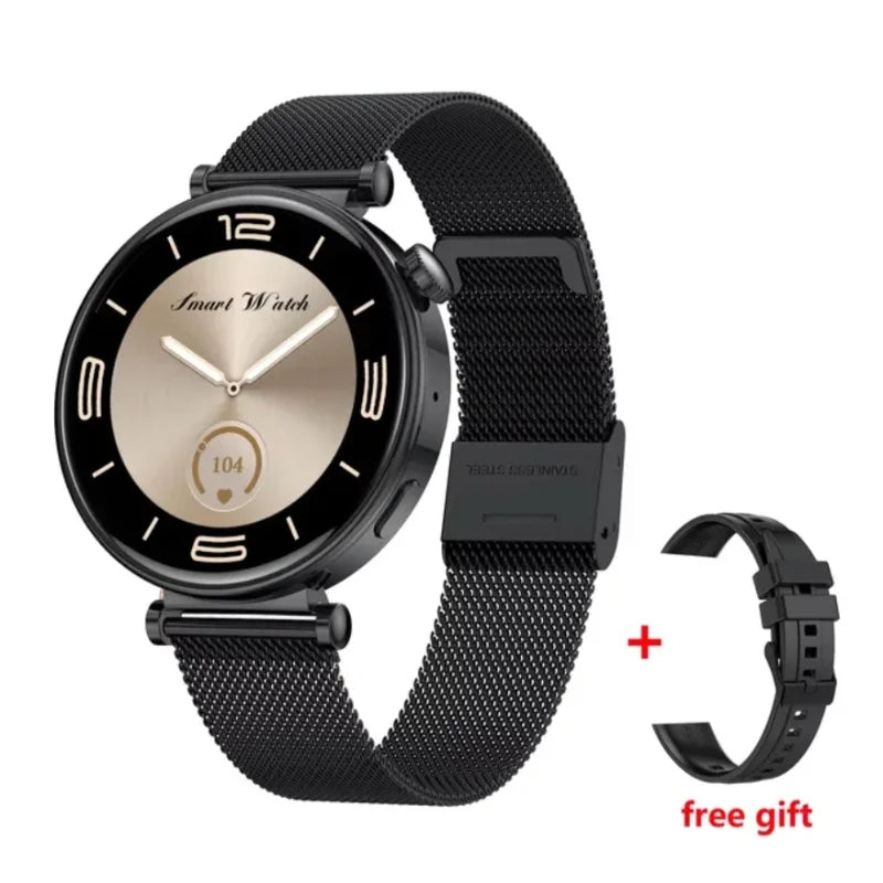 Smartwatch HK41 Ladies 1.32-inch Amoled screen Bluetooth Call AI Voice Exercise Fitness Tracker Health Monitoring Stylish Ladies