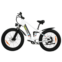 USA Warehouse 26inch Fat Tire Electric Mountain Bike 500W Motor 12Ah Battery SHIMANO 8 Speed Cheap ebike electric bicycle