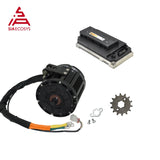 QS MOTOR 3000W 138 70H V1 belt design mid drive motor with EM150S controller max speed 100kph