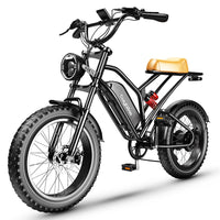 ZHENGBU S4 1000W 48V 25AH Electric Bike: 20" Fat Tire Off-Road E-Bike bicycle beach cruise e-bike Powerful All-Terrain Bicycle for Thrilling Outdoor Rides