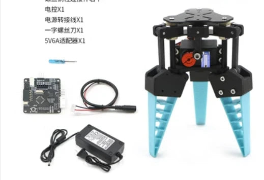 2KG Big Load Flexible Soft Robot Arm Claw Bionic Mechanical Finger Fruit Sorting Gripper Grab Adaptive Pneumatic Electric Hand