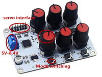 5 Finger Humanoid Biped 3 Dof Robot Hand-Five Fingers Finished Bionic Palm For Arduino Robot Left/Right Hand Programming DIY Kit