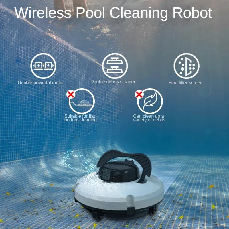 Swimming Pool Fish Pool Bottom Suction Machine Cleaning Robot Underwater Pool Bottom Vacuum Cleaner Home Appliance 로봇청소기