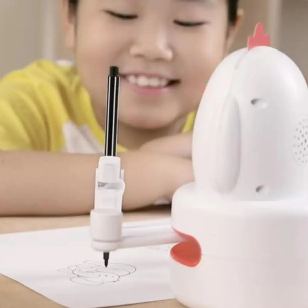 Educational Electric Drawing Robot for Kids Intelligent Painting Robot for Children Genius Kit Automatic Robot Toys Art Teacher