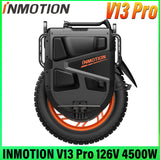 2024 Latest Upgrade INMOTION V13 Pro 126V 3024Wh Battery 4500W Motor Power 22inch Tire WATERPROOF IPX7 V13 Pro Electric Unicycle