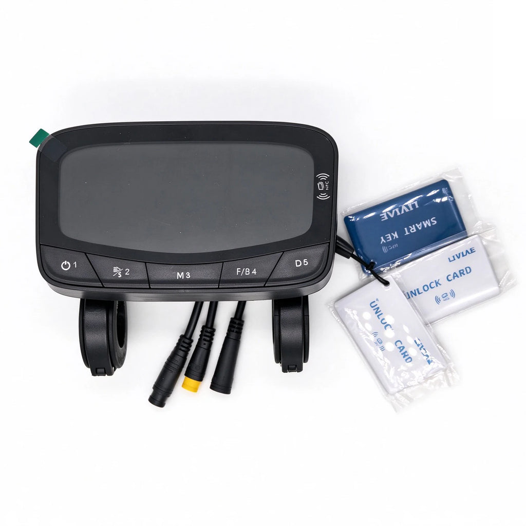 REDDYDY RD2 60V Dual Motor Brushless Controllers (A & B) & Large LCD Display Kit (5000W)