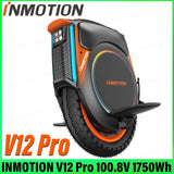 2024 Latest INMOTION V12 PRO 100.8V 1750Wh Battery 2800W Motor Power Max Speed 60 km/h Waterproof IPX7 V12PRO Electric Unicycle