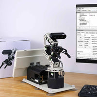 DOFBOT PRO 6DOF Robotic Arm ROS Python Programming Learning Kit with 3D Deep Point Cloud Recognition Gripping for Jetson Orin