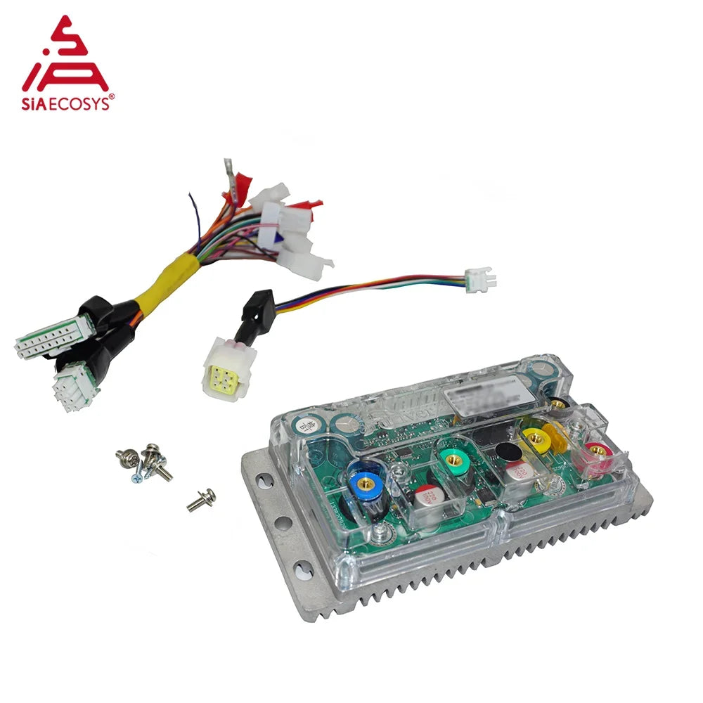 Nanjing Yuanqu 80A/260A Fardriver Controller ND72260-X80  QS MOTOR Controller Transparent Casing for Ebike Electric Motorcycle