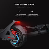 Outdoor Leisure and Sport Travel Made Easy with LEQISMART D12 Electric Scooter - 350W Motor, 40km Range, and 3-5 Day Delivery for Adults