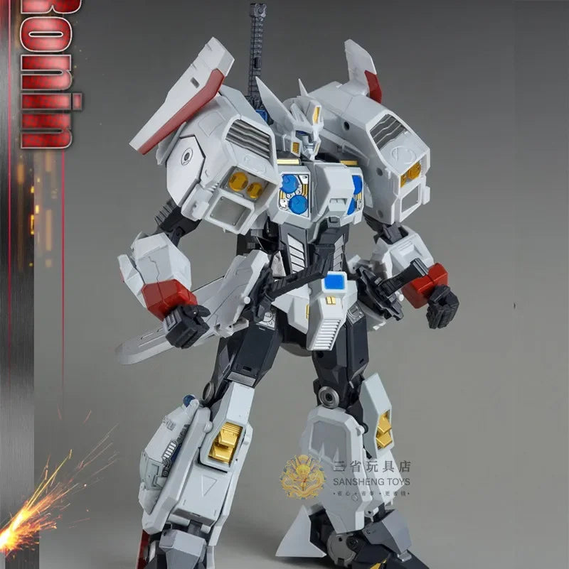 IN STOCK Transformation Wonderful Trans WT01 WT-01 RONIN White Drift Robot Masterpiece Action Figure Toy Collection Gift