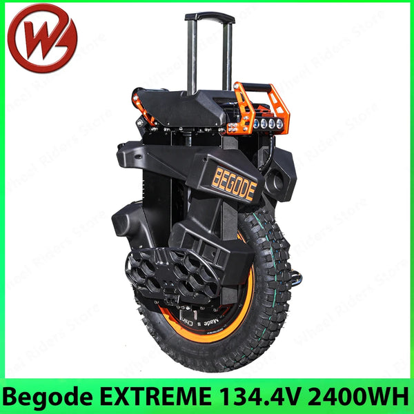 NEW Begode EXTREME 50E 50S Electric Unicycle Gotway 134.4V 2400WH Begode EXTREME 18 Inch Electric Unicycle EUC C40 Suspension