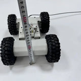 4WD Robotic Car Threading Pipeline Robot Ceiling Hole Reconnaissance Vehicle Video 100m Wired Transmission RC Tank with Handle