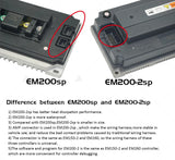 SiAECOSYS/VOTOL NEW Programmable EM200-2sp 72V 600A CAN Controller with Enlarged Heat Sink for E-Scooter and E-Motorcycle