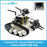 Yahboom Transbot SE ROS Robot AI Vision Tank Car with 2DOF Camera PTZ Can MoveIt Simulation for Jetson NANO B01 and RaspberryPi5
