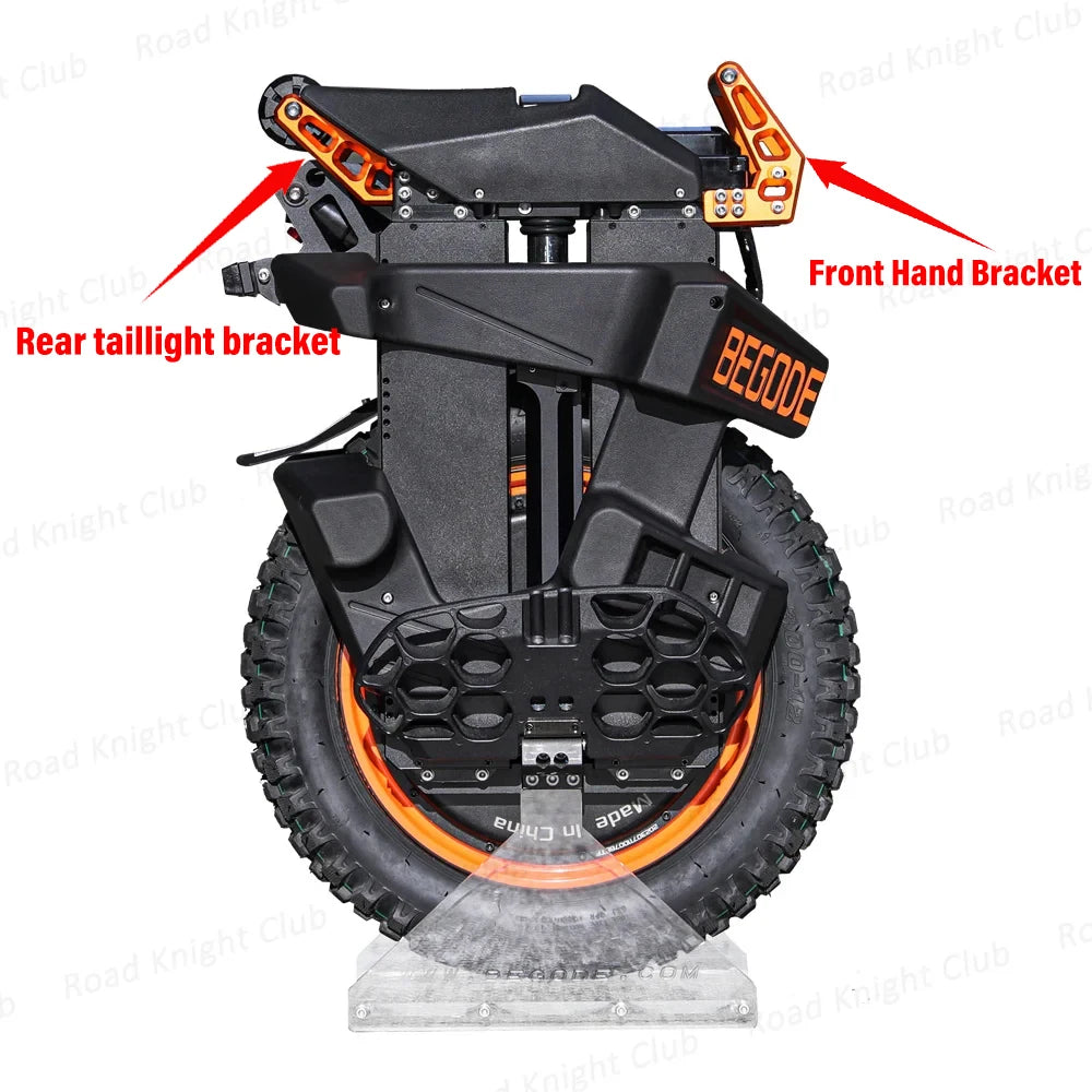 BEGODE Extreme Rear Handle Bracke Extreme Rear Light Kit Include Sound and Horn For Extreme Horn Electric Unicycle Original Part
