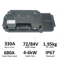 SIAECOSYS/FARDRIVER ND72680/ND84680 Light Bee Controller 680A BLDC Programmable with bluetooth For 4-6KW QS Motor