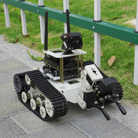 Yahboom Transbot SE ROS Robot AI Vision Tank Car with 2DOF Camera PTZ Can MoveIt Simulation for Jetson NANO B01 and RaspberryPi5