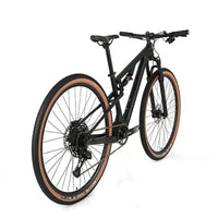 TWITTER Hot sale OVERLORD XT M8100-24S hydraulic disc brakes 29er AM class full suspension carbon fiber mountain bike 21cm frame