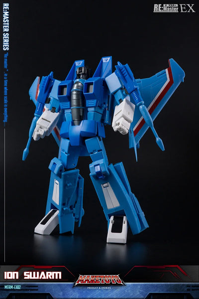 New Transformation Toys Robot MakeToys Master Series MTRM-EX02 Ion Swarm G1 Starscream MT Action Figure toy in stock
