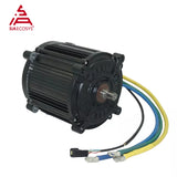 QSMOTOR 180 8000W 72V 90H Encoder Mid drive Motor Conversion Kit With Fardriver ND72850 Controller