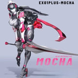 BIGFIREBIRD BUILD MOCHA MOOKA EX-01 PLUS  Transformation ARCEE Alloy Sports Car Turned Into Robot