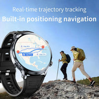 4G NET NEW H18 Global Android Smartwatch Men Dual HD Camera Full Touch Screen HeartRate IP67 Waterproof Smart Watch 64G SIM Call