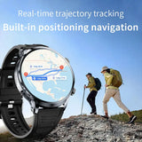 4G NET NEW H18 Global Android Smartwatch Men Dual HD Camera Full Touch Screen HeartRate IP67 Waterproof Smart Watch 64G SIM Call
