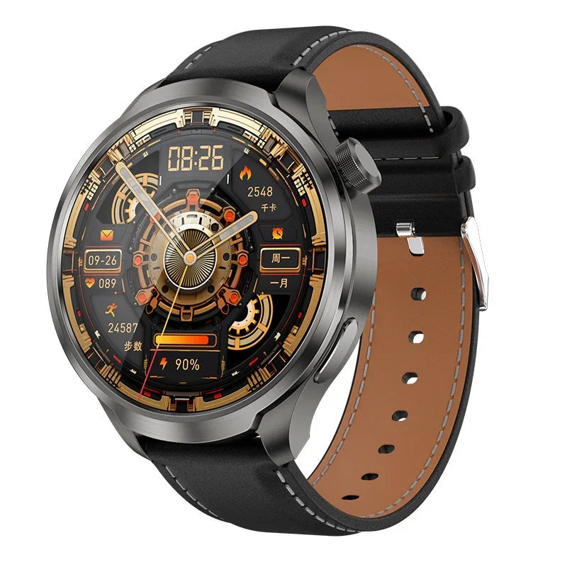 Gaines DK69 Smart Watch 1.85inch Large Screen Bluetooth Calling Health Monitoring AI Voice Compass Men Women Outdoor Sports Smart