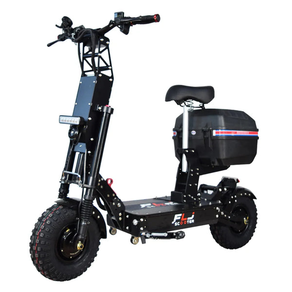 FLJ K14 8000W Electric Scooter with 14inch Off Road Fat Tire 80-300kms Range New Design Adults Dual Motor  E Scooter Electric