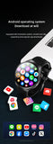 Wonlex 4G LTE Smart Watch GPS WiFi Android8.1 Ai Voice Assitance 3+32GB Storage Camera 4G Global Call Smartwatch For Men Women