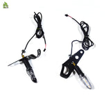 Super Bright 73 EBike Front Light Rear Light Kit Set Turn Signals 48V Ebike Headlight Set with Horn Electric Bicycle HeadLight