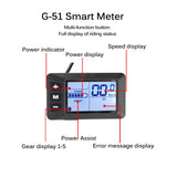 Front Wheel Motor 500w LCD3 48V 26inch Rear Hub Motor Electric Bicycle G51 Display Screw Motor Brushless Ebike Conversion Kit