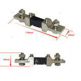 High Accuracy Shunt 200A Shunt 75mV Resistor for Motorcycle