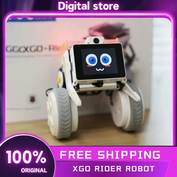 XGO Rider Robot Desktop Wheel-Legged Robot with AI Custom Omni Directional Self-Balancing Raspberry Pi Electronic Pet AI Robot