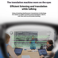 New INMO Go2 Smart AR Glasses Wireless AI Assistant Glasses Music/Call/Translation/Teleprompter/Navigation/Bluetooth Audio