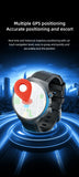 Wonlex 4G LTE Smart Watch GPS WiFi Android8.1 Ai Voice Assitance 3+32GB Storage Camera 4G Global Call Smartwatch For Men Women