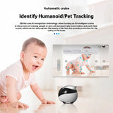 Enabot Ebo Air Ebo Se Intelligent Robot Remote Monitoring Robot Wireless Camera Pet Companion Robot Realtime Control Home Camera